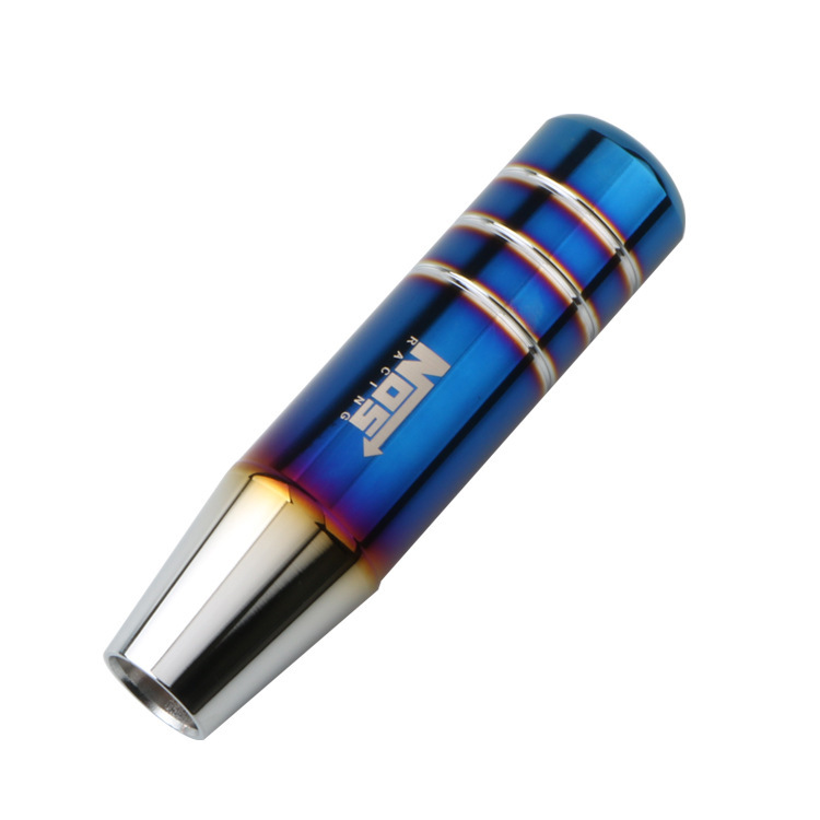 Baked Blue Modified Gear Head Aluminum Alloy Universal Type — изображение 2