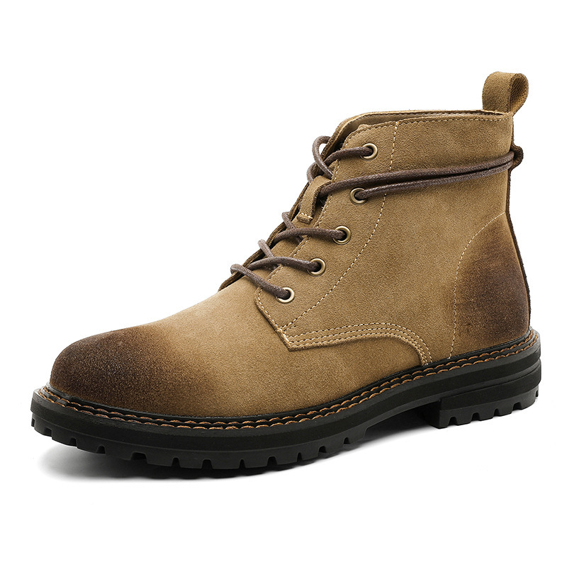 Outdoor Wear-resistant Short Boots Matte Leather Boots - Image 6