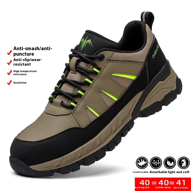 Steel Plate Lightweight Welder Safety Shoes - Image 3
