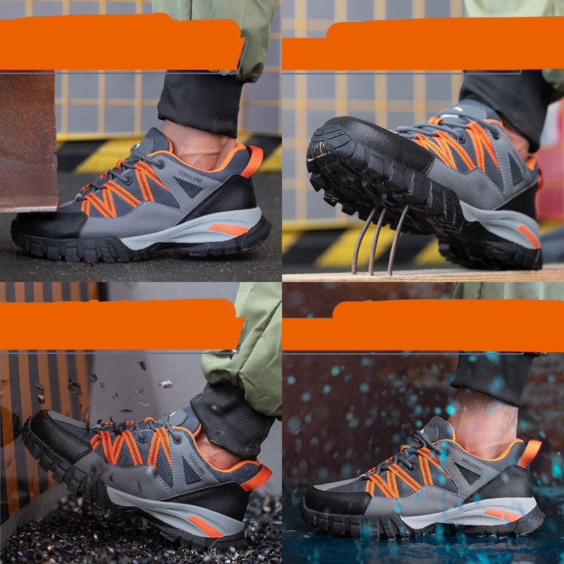 Men's Non-slip Safety Protective Shoes For Construction Sites - Image 6