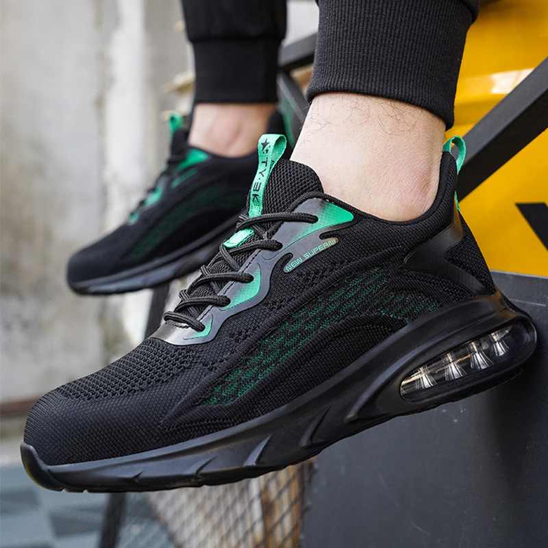 Air Cushion Smash-proof And Wear-resistant Safety Shoes – Bild 5