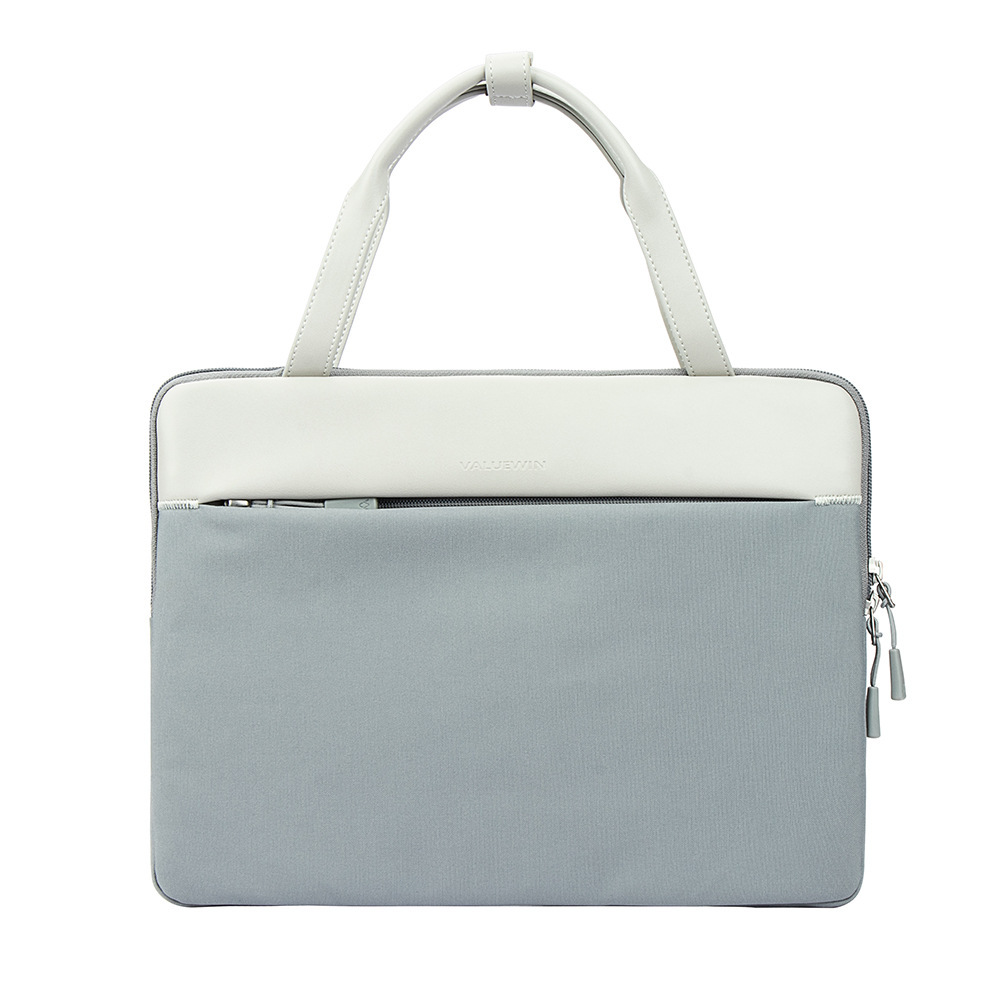 Laptop Bag Simple Two Colors Waterproof Ipad Laptop Sleeve Laptop Bag Girl Portable – Bild 6
