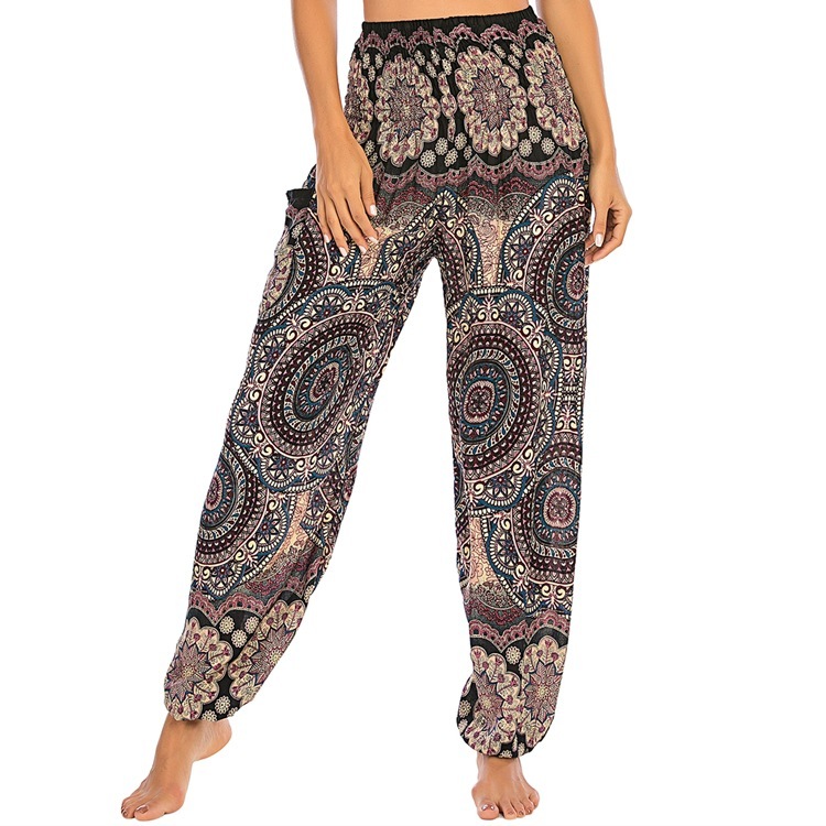 Women's Fashion Rayon Cotton Yoga Pants - Image 2