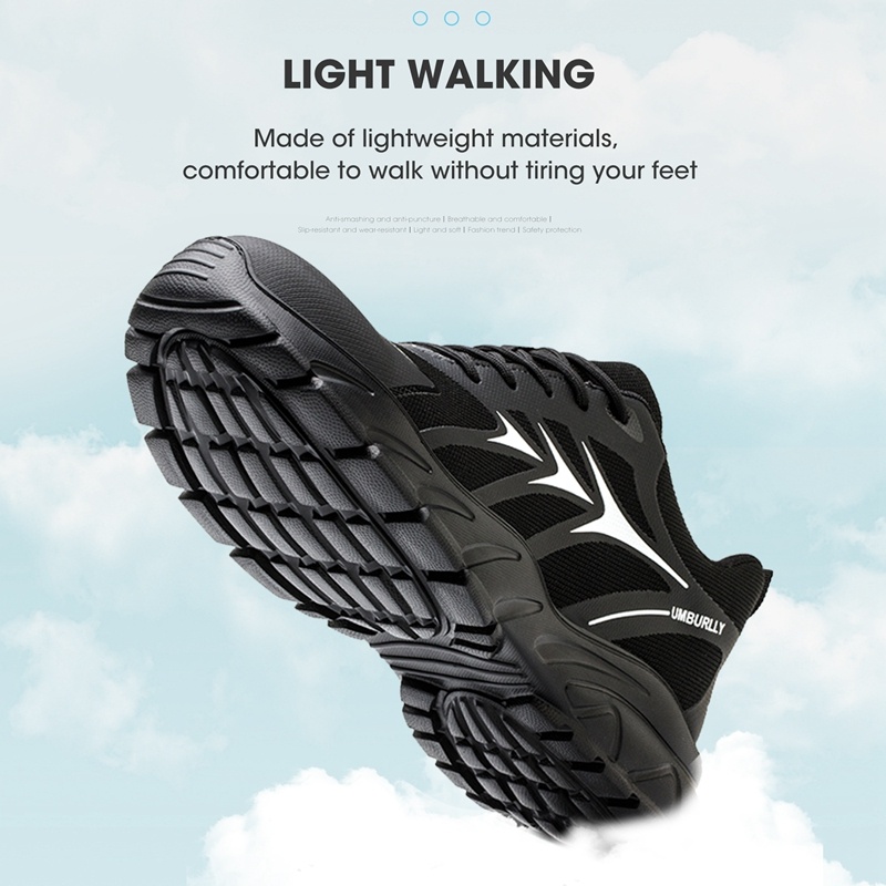 Labor Protection Anti-smashing And Anti-penetration Safety Shoes Steel Toes – Bild 3