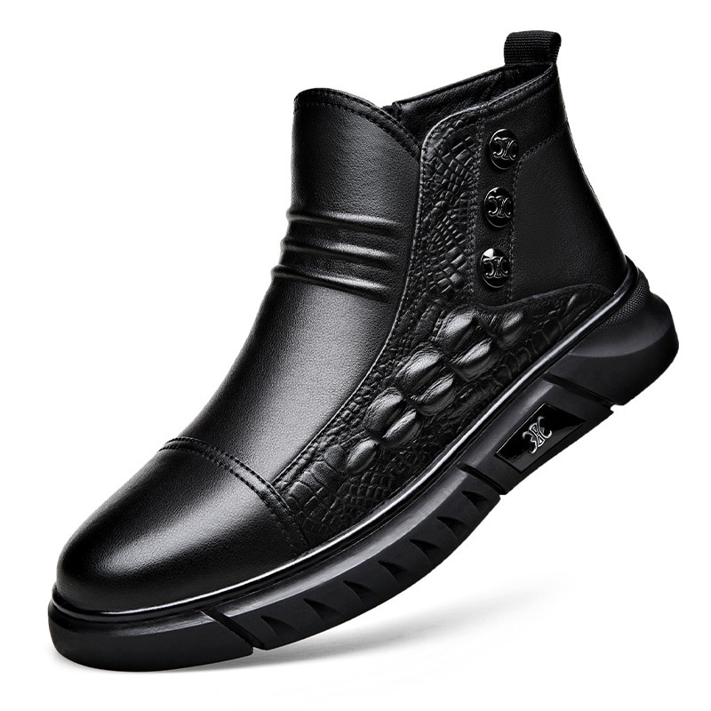 All-matching Worker Boot Warm Leisure Men — изображение 6