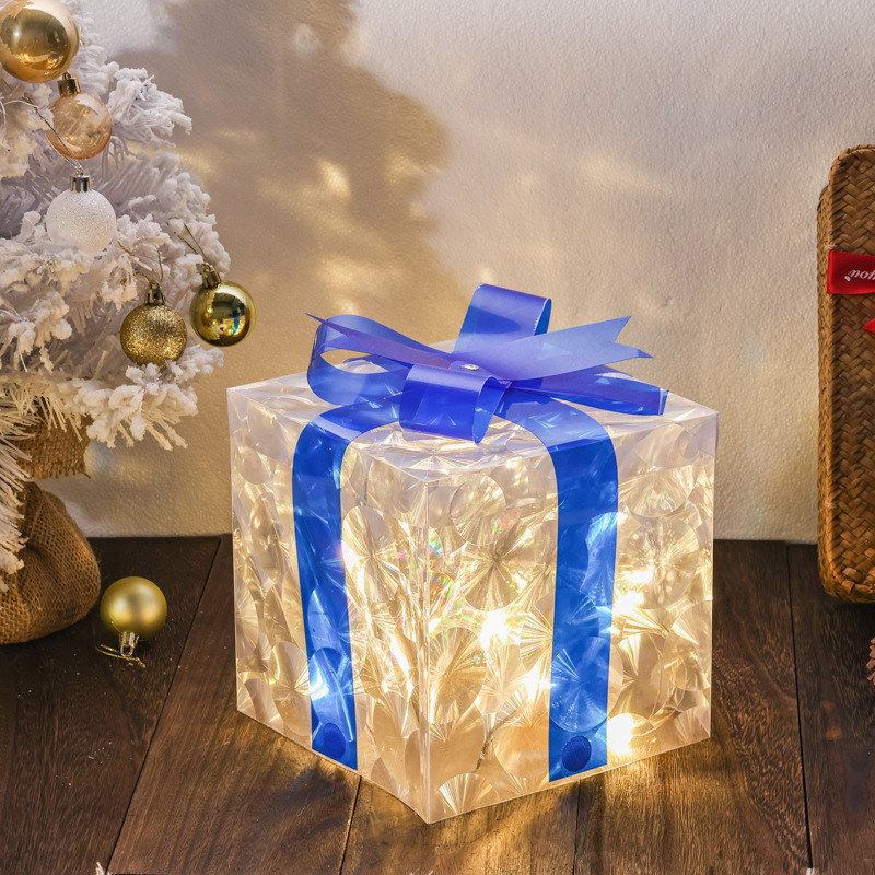 Luminous Christmas Gift Box, Laser Cat's Eye, Luminous Gift Box, Christmas - Image 3