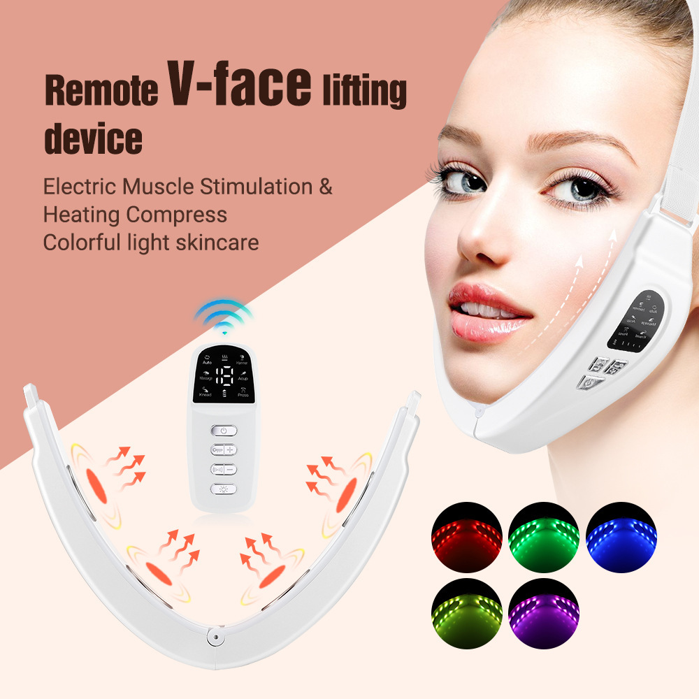 Remote Control Type Face Slimming Device Massage Beauty - Image 5