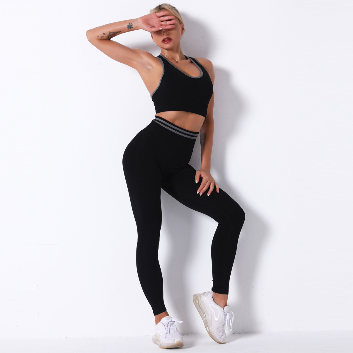 Sexy buttocks yoga suit pants women - Image 3