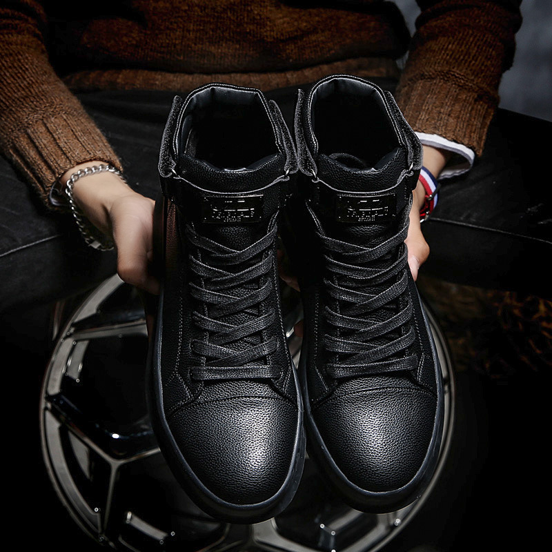 Men's Casual Sneakers High-top Dr Martens Boots - Image 3