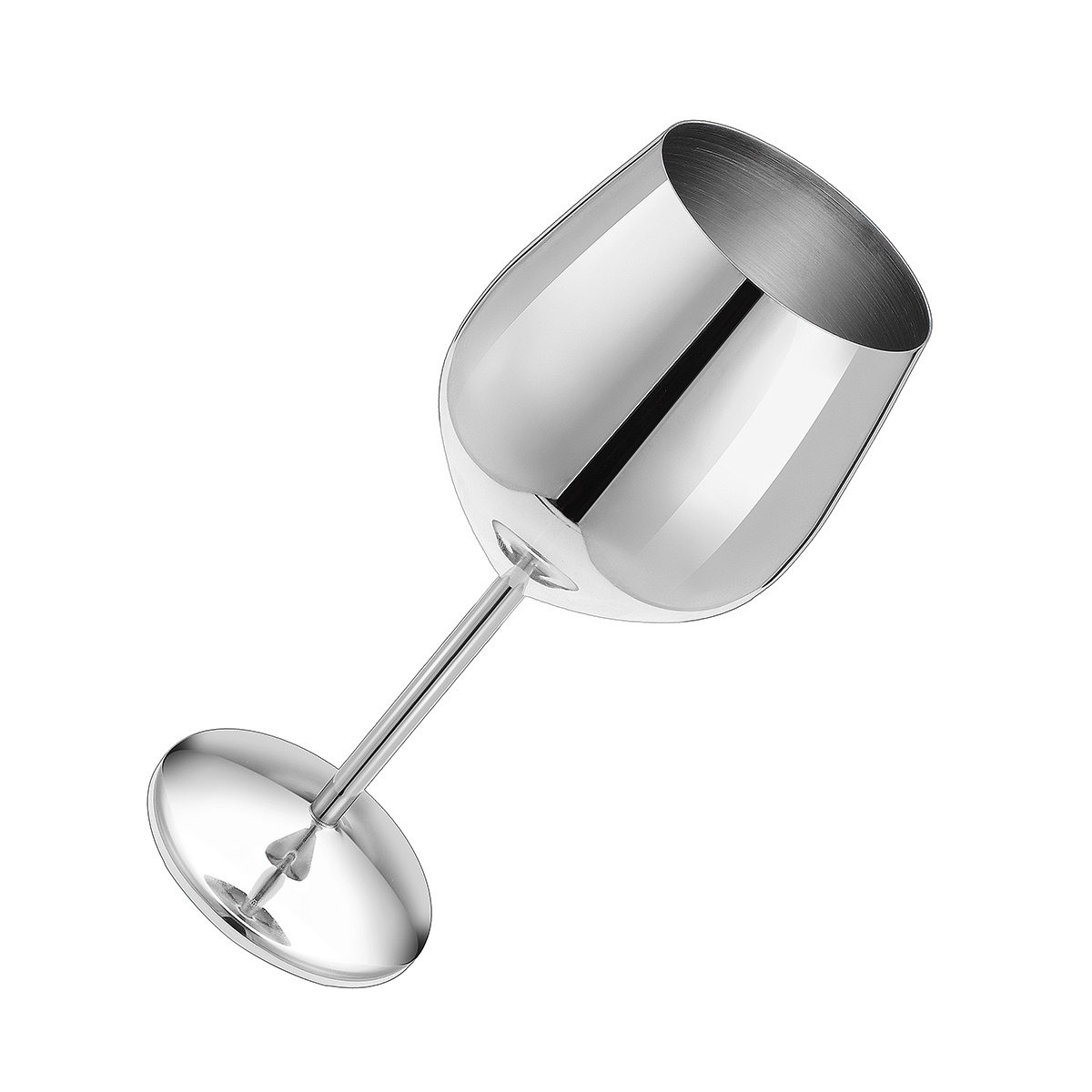Stainless steel wine glass — изображение 3