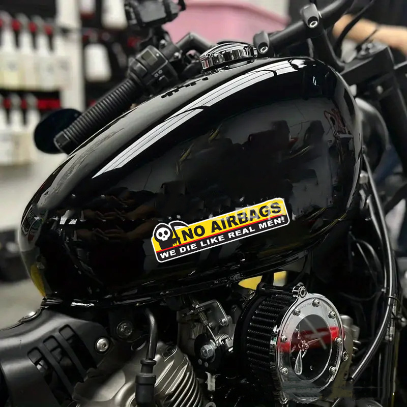 Be Careful Not To Use Safety Airbags And Skull Car Stickers