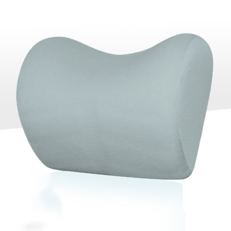 Car Headrest Neck Pillow For Seat Chair In Auto Memory Foam Cushion Fabric Cover Soft Head Rest Travel Support - Image 5