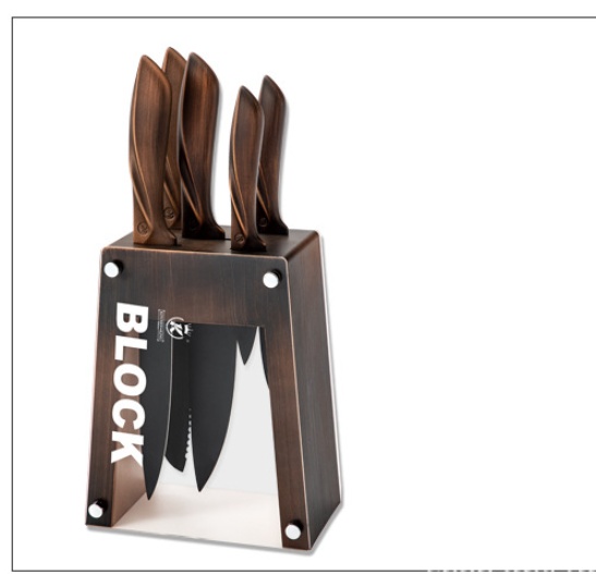 Knife Set Kitchen Stainless Steel Chef – Bild 5