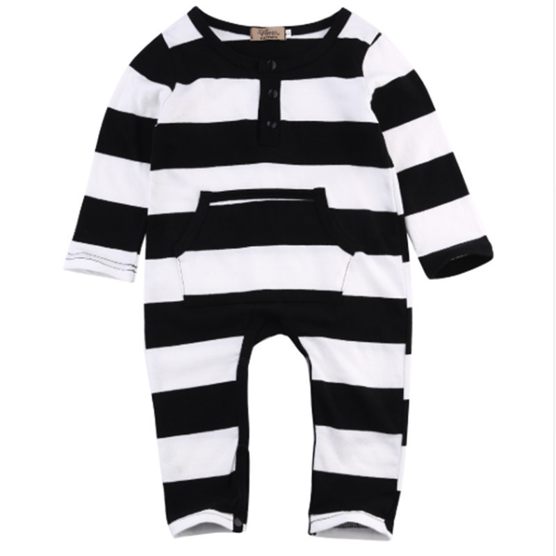 Baby pocket striped bodysuit – Bild 5