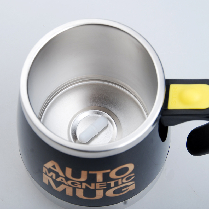 Stainless Steel Automatic Stirring Magnetic Coffee Cup – Bild 4