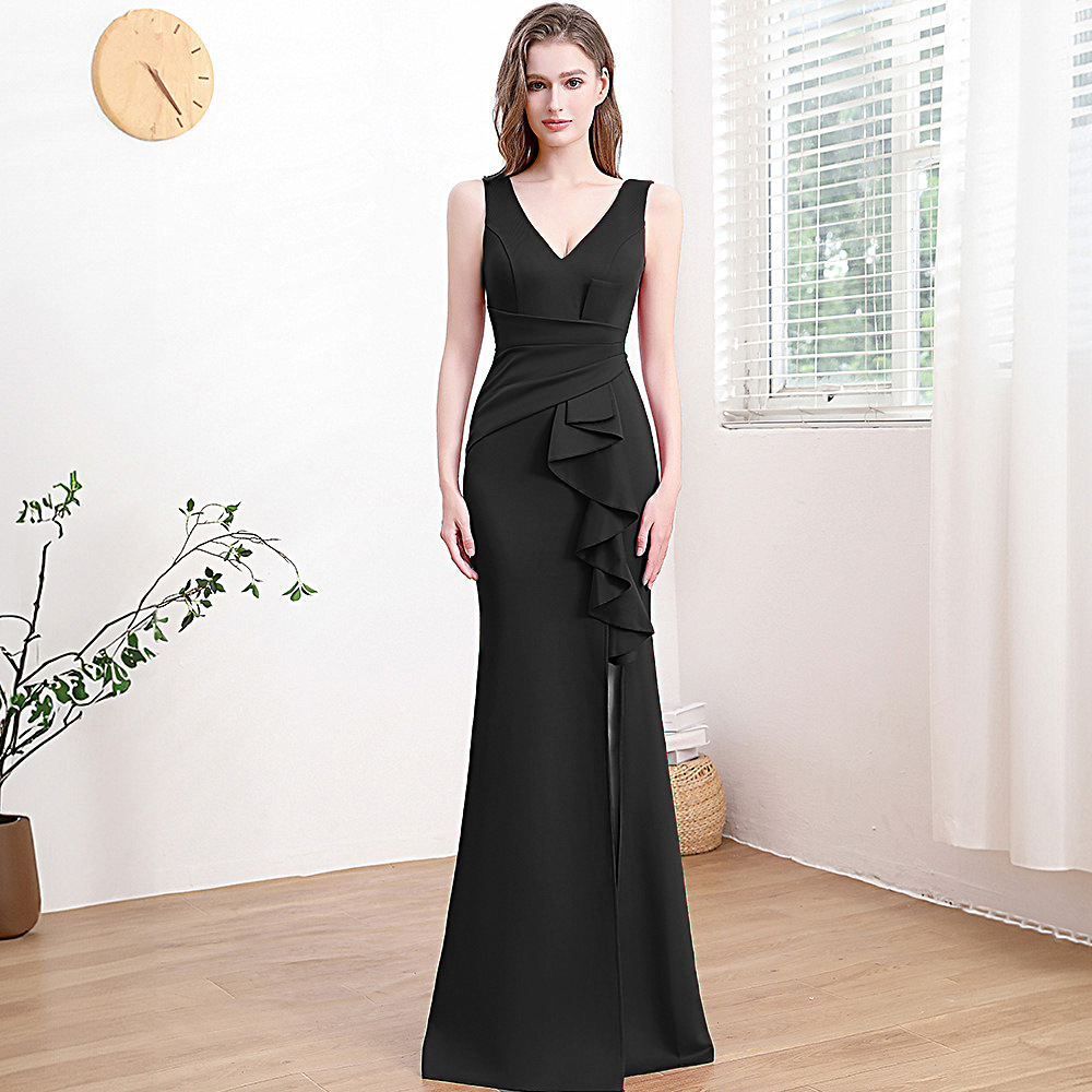 Evening Gown For Women High-end Elegant Simple And Light Luxury — изображение 9