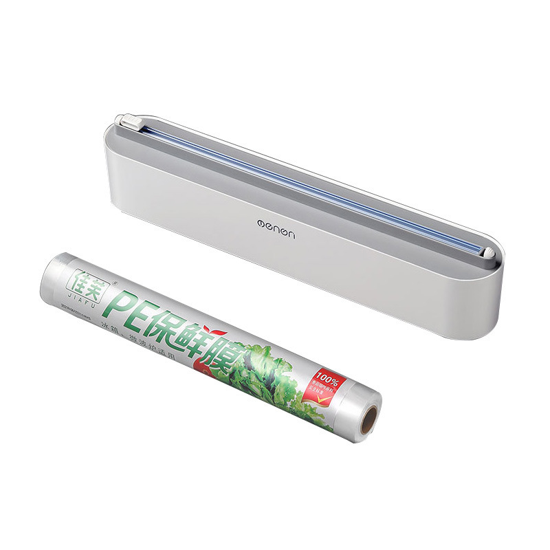 Upgraded Plastic Sharp Cutter Fixing Foil Cling Film Wrap Dispenser Fixed Refrigerator Storage Holder Kitchen Tool Accessories – Bild 7