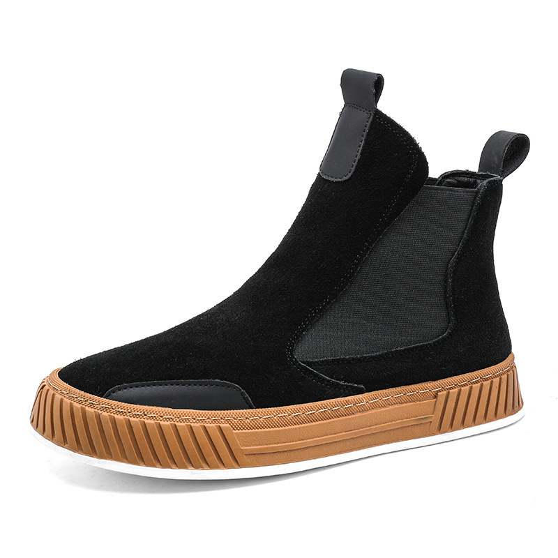 Thick Bottom Work Shoes Youth Booties - Image 5