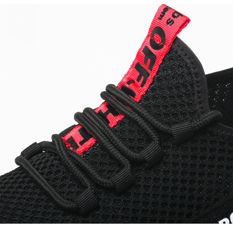 Breathable, Anti-smash And Anti-puncture Lightweight Fly-woven Safety Shoes — изображение 3