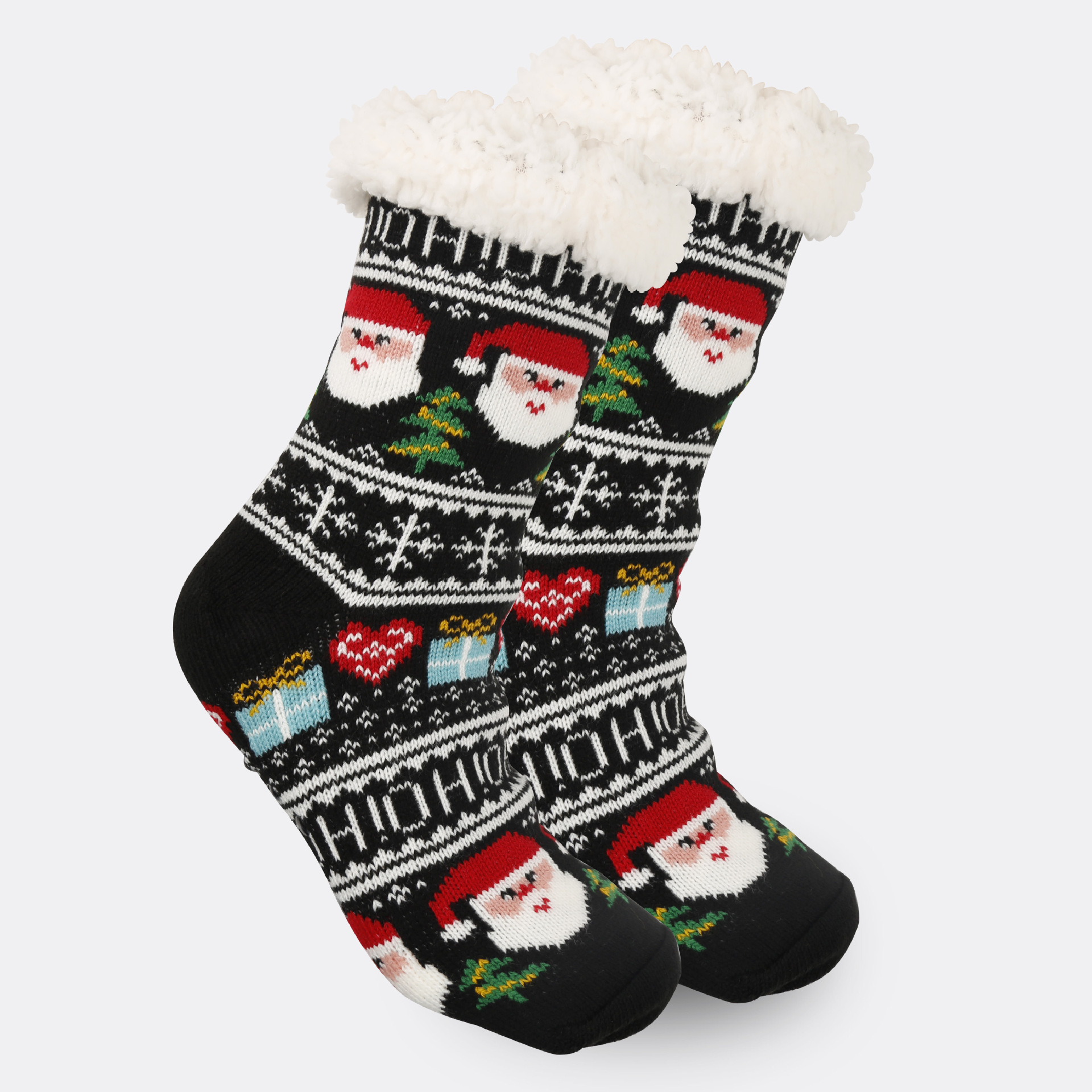 Christmas Women's Thickened Fleece-lined Room Socks - Image 6