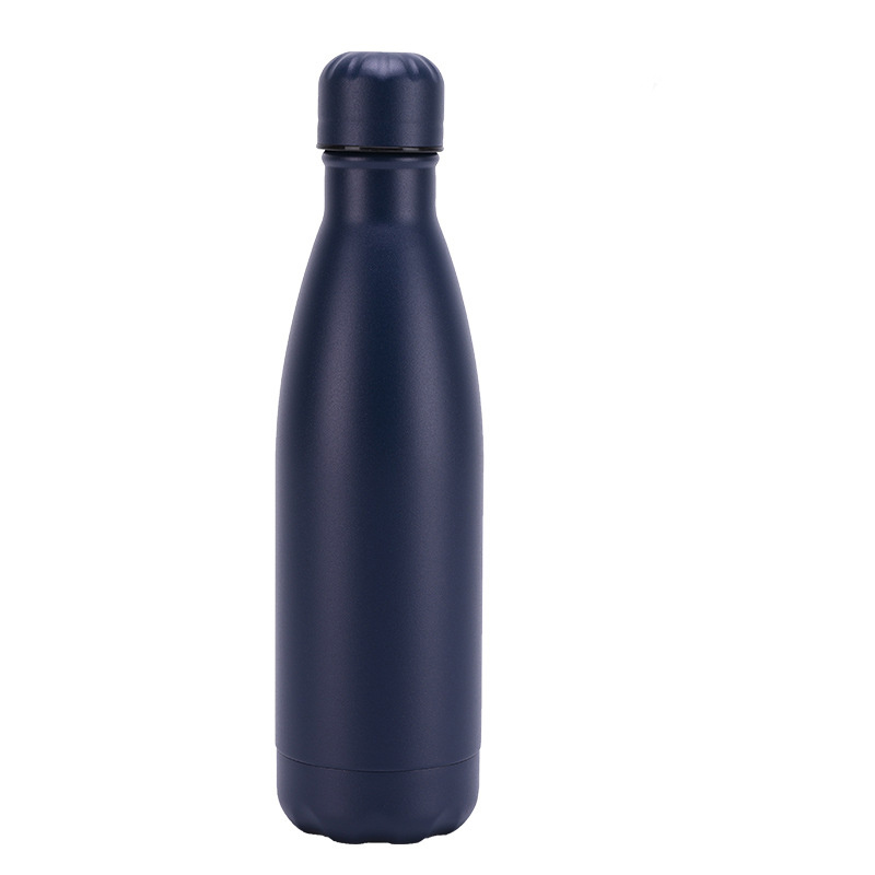Insulated Stainless Steel Water Bottle Mug Rubber Painted Surface Vacuum Flask Coffee Cup Bottle - Image 10