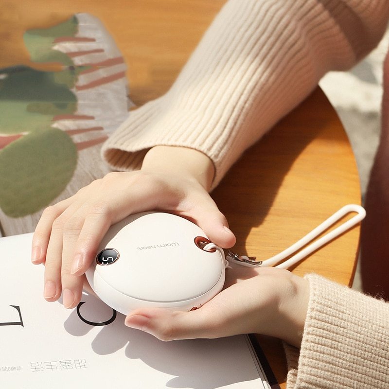 Compatible With , Hand Warmer Heater Poverbank 5000mAh Powerbank Portable Charger For Samsung11 X Xiaomi Power Bank With Digital Display — изображение 6