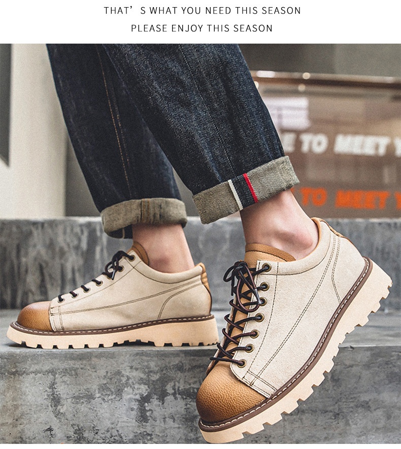 National Fashion Youth All-matching Comfortable Platform Round Head Outdoors Commute Work Shoes — изображение 9