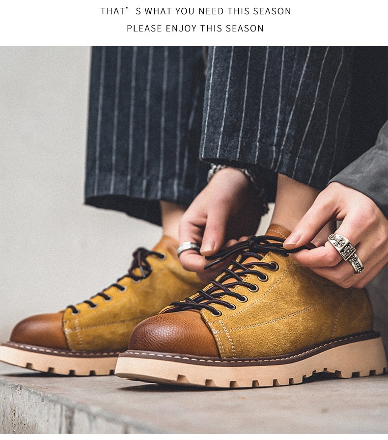 National Fashion Youth All-matching Comfortable Platform Round Head Outdoors Commute Work Shoes — изображение 10