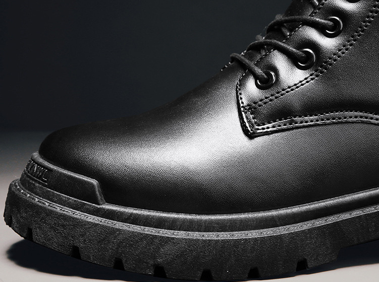 Martin Boots Men's Shoes Velvet Thermal And Thickening Cold-proof - Image 9