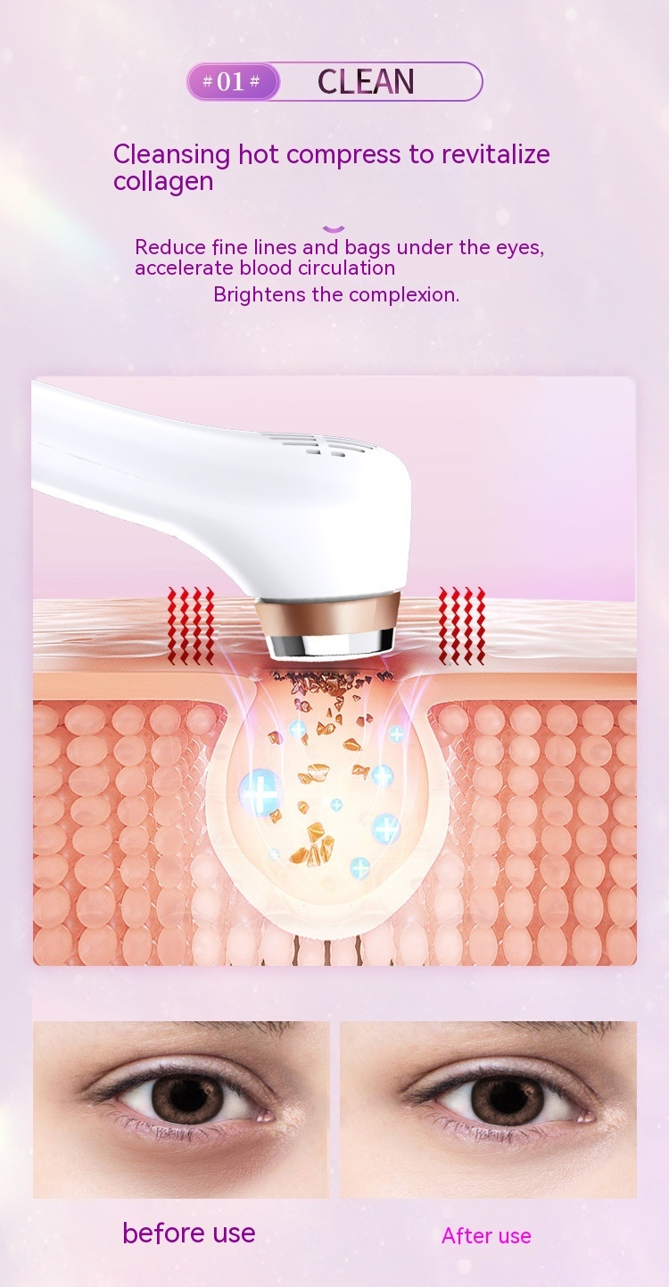 Heating Vibration Electric Eye Massager Ice Compress Eye Beautification Instrument — изображение 8