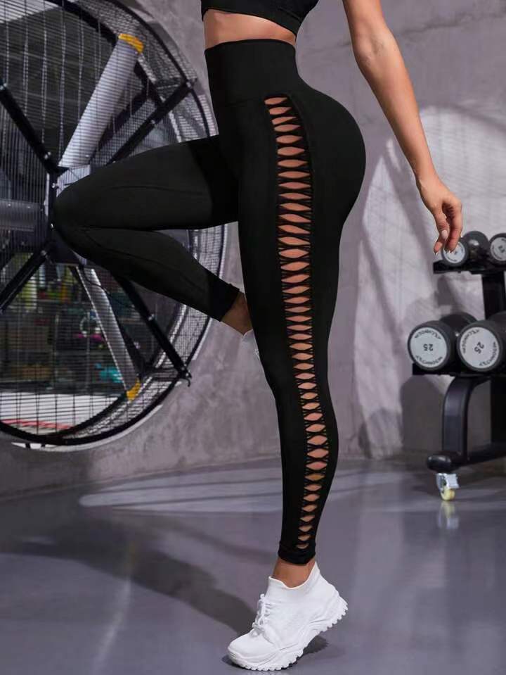 Women's Fashion Solid Color Yoga Pants - Image 8