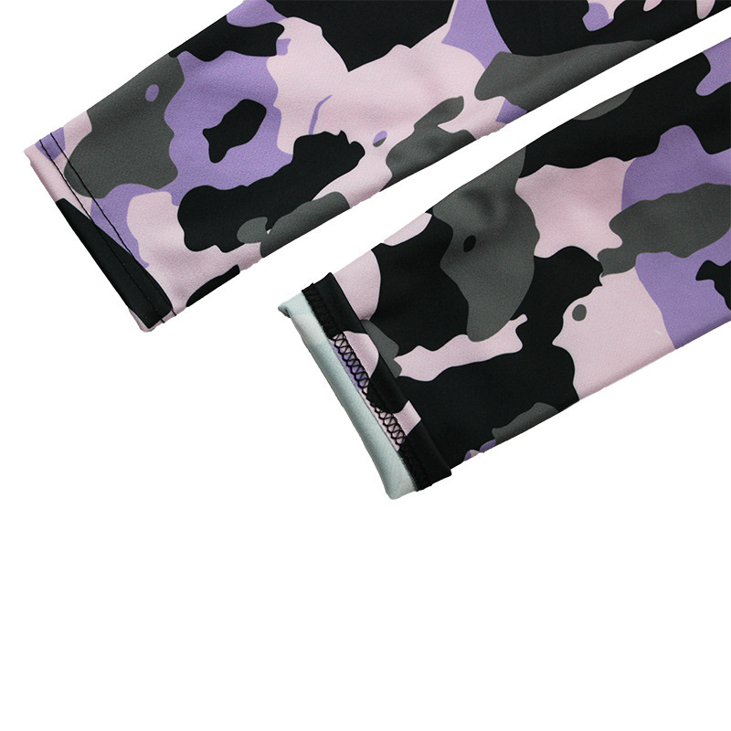 Women's Camouflage High Waist Yoga Pants - Image 9