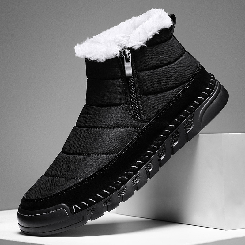 Plus Size Snow Boots Men's Outdoor Thickened Warm - Image 9