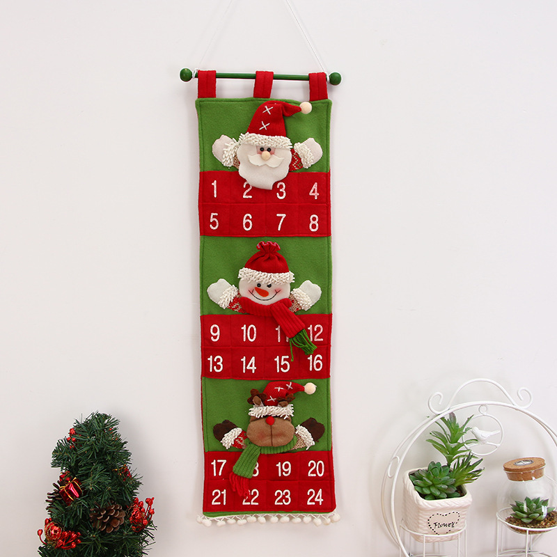 Christmas calendar storage hanging bag – Bild 5