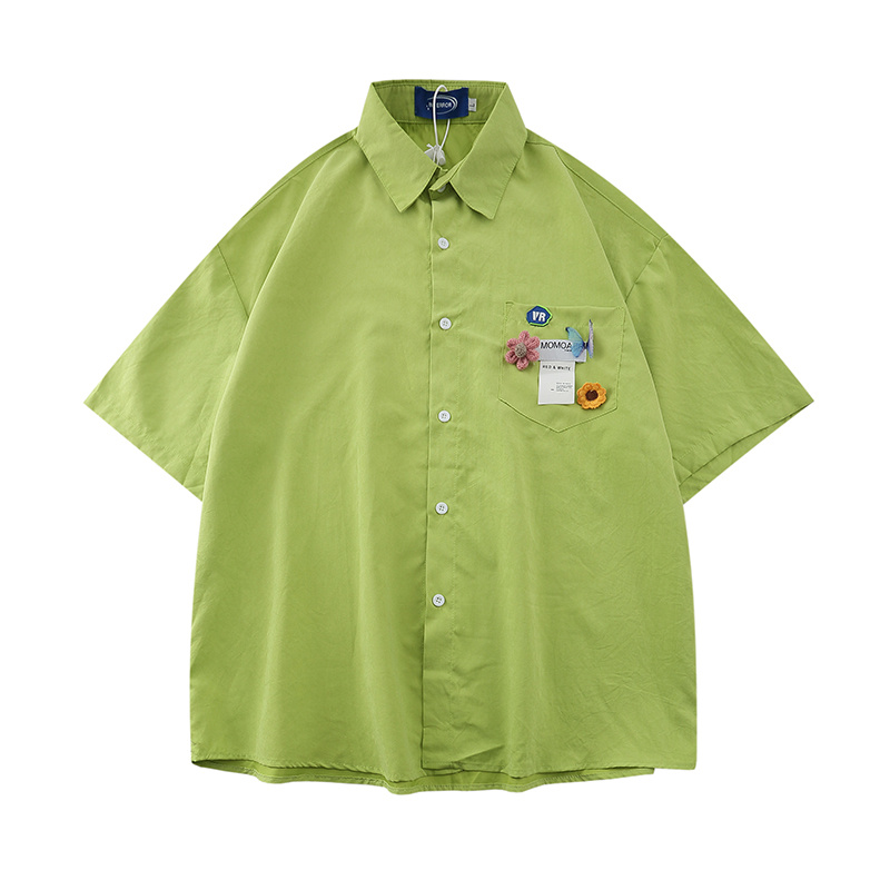 Women's Summer Letter Printed Short Sleeved Shirt – Bild 2