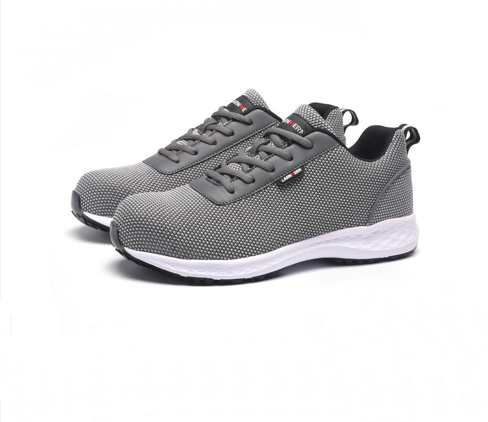 Men Steel Toe Work Safety Shoes Lightweight Breathable Reflective Casual Sneaker - Image 7