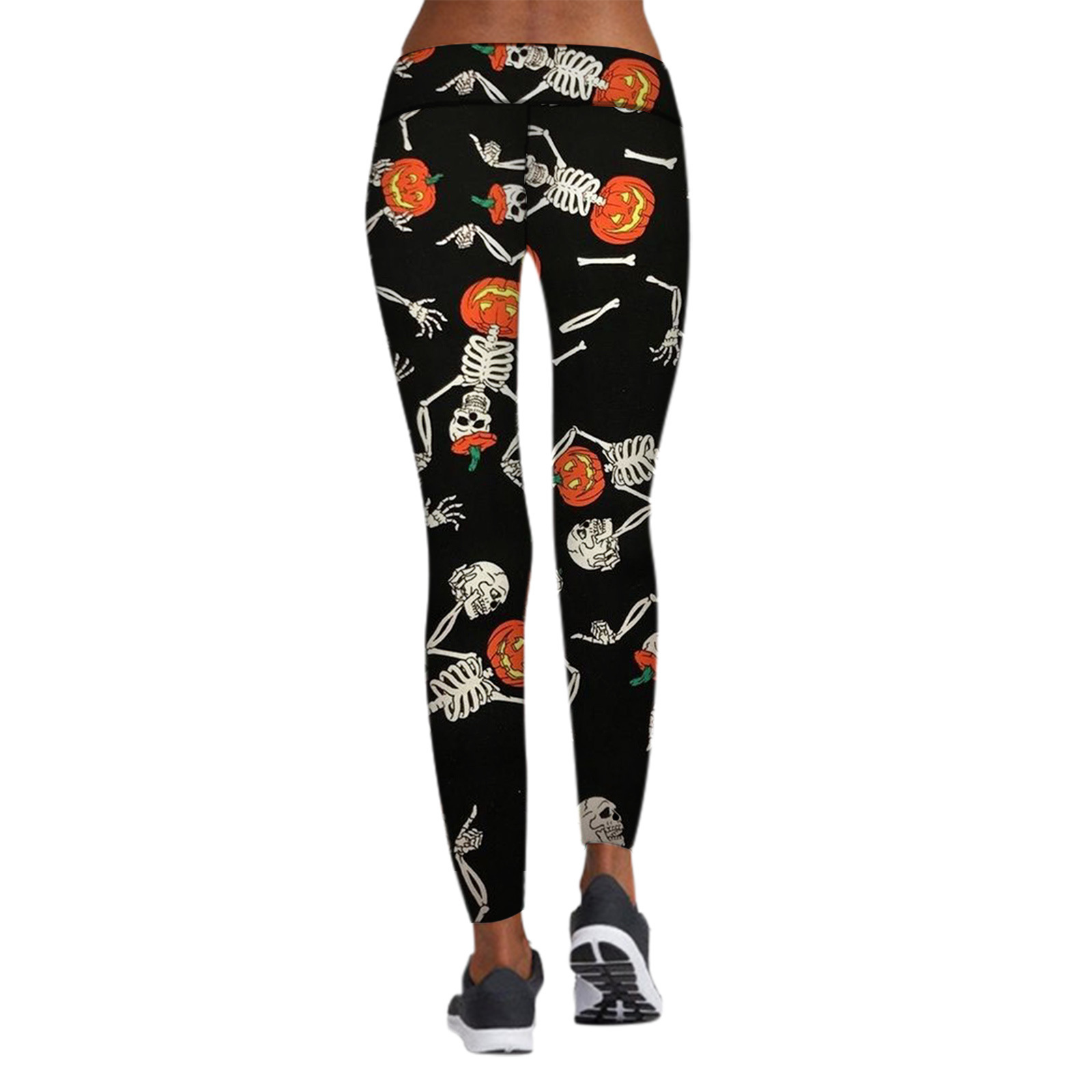 Printed Leggings Halloween Sports Yoga Pants High Stretch Pencil Pants — изображение 7