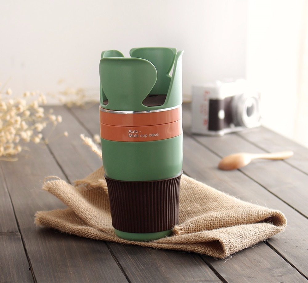 Automotive supplies multi - functional car rotating storage cup holder — изображение 6