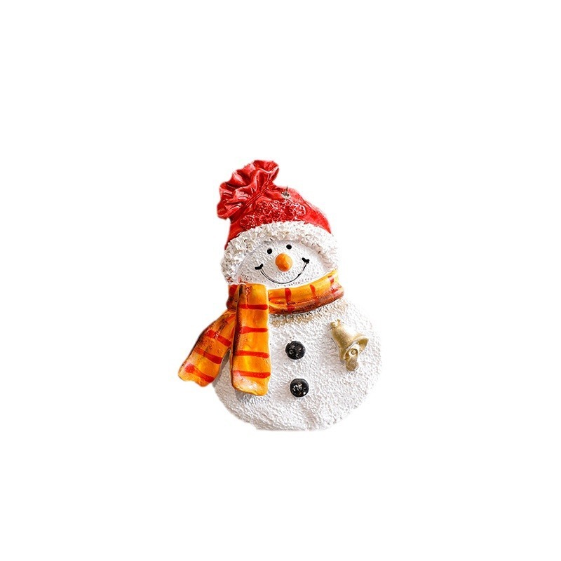 Christmas Decorations Elderly Snowman Gingerbread Man Small Pendant — изображение 5