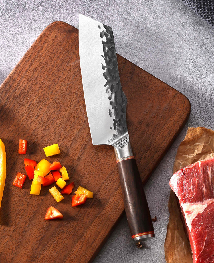 Stainless Steel Kitchen Fruit Knife With Wooden Handle – Bild 2