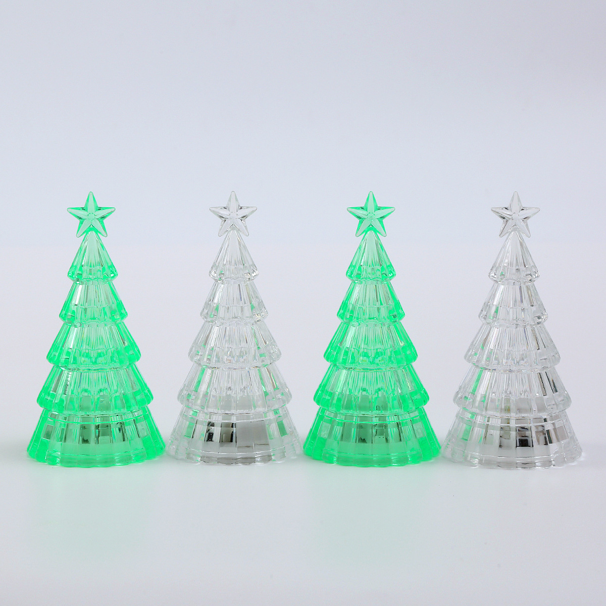 Christmas Decoration Light-emitting Christmas Tree Crystal Small Night Lamp - Image 4