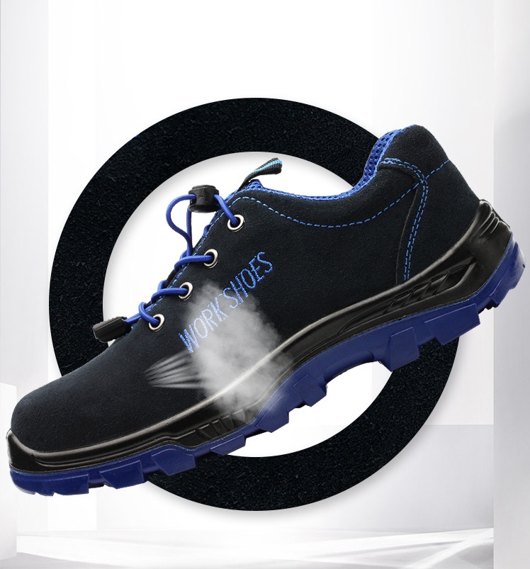 Safety shoes for men's safety shoes, anti puncture, puncture proof, injection molding, solid bottom, wearable and breathable shoes. - Image 3