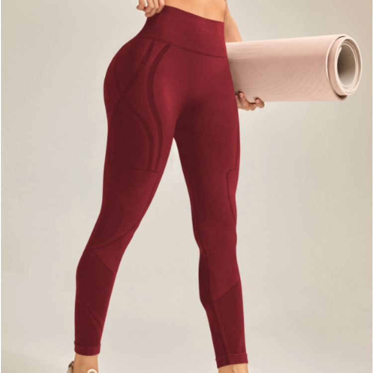 Women's Fashion Fitness Yoga Ninth Pants - Image 7