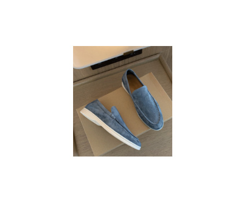 Men's Loafers Summer Casual Frost Flat Shoes Slip-on Driving Shoes - Image 6