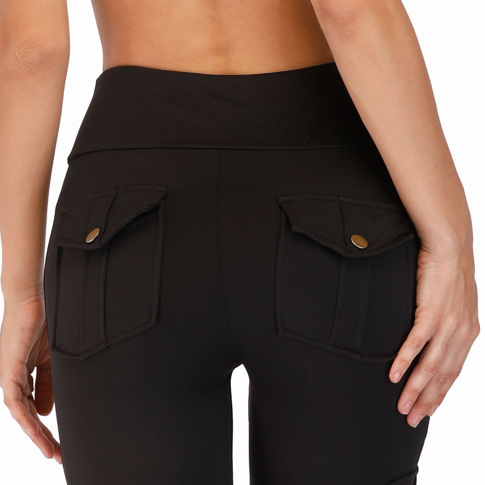 Military wind peach hip yoga pants — изображение 6