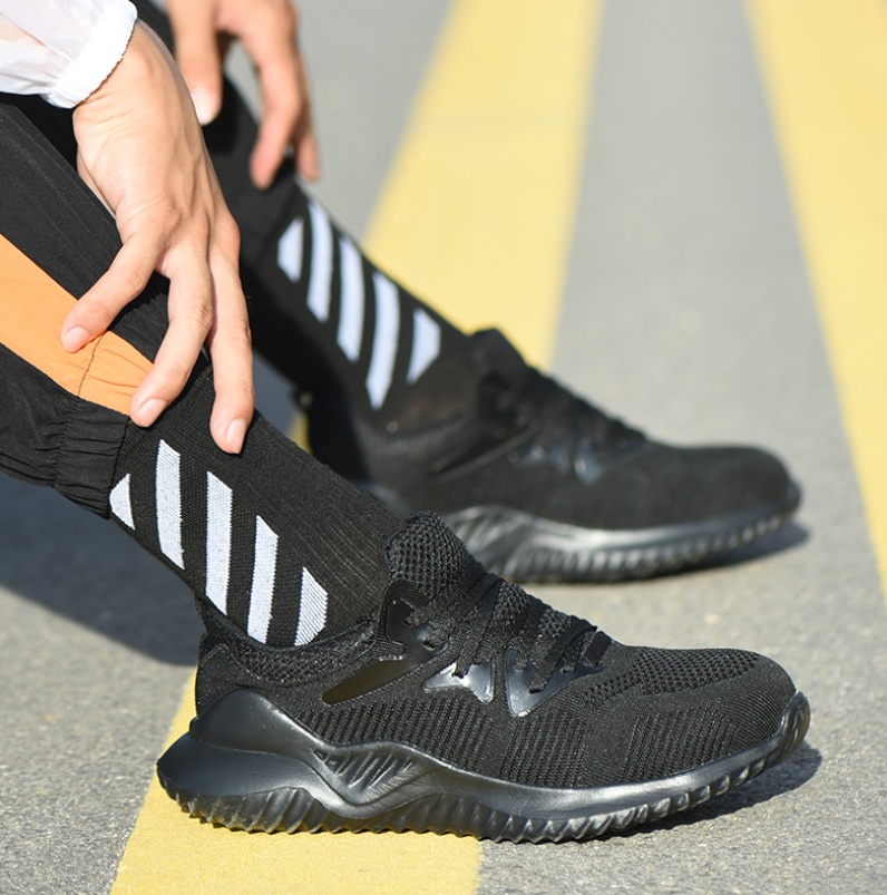 Safety Shoes Men Wear-resistant Light Breathable Boots Anti-slip Rubber Outsole Anti-Smashing Puncture Proof Work Shoes – Bild 3