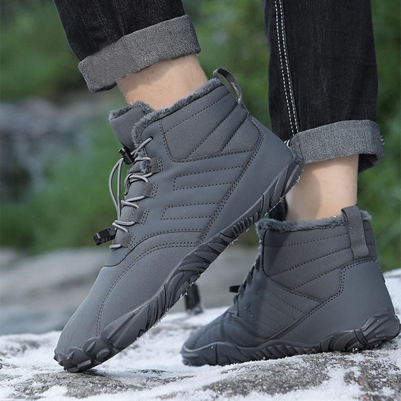 Outdoor Sports Cotton Shoes For Men And Women Winter Warm Slip-on Boots Wear-resistant Anti-ski Thickened Shoes Couple – Bild 4