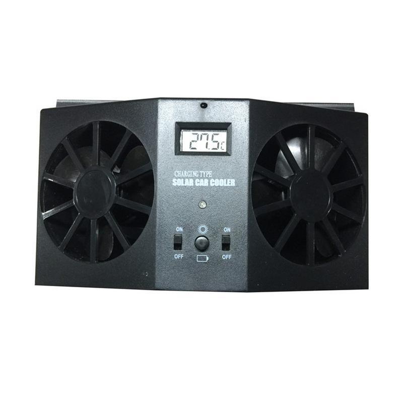 2W Car Solar Exhaust Fan Solar Car Exhaust Fan Car With Solar Cooling Artifact - Image 8