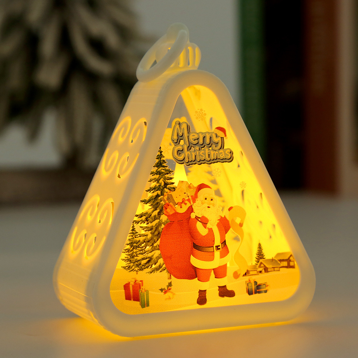 Christmas Decorations Retro Electric Candle Lamp Luminous Ornaments — изображение 6