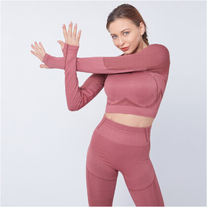 Sports yoga gym pants high waist